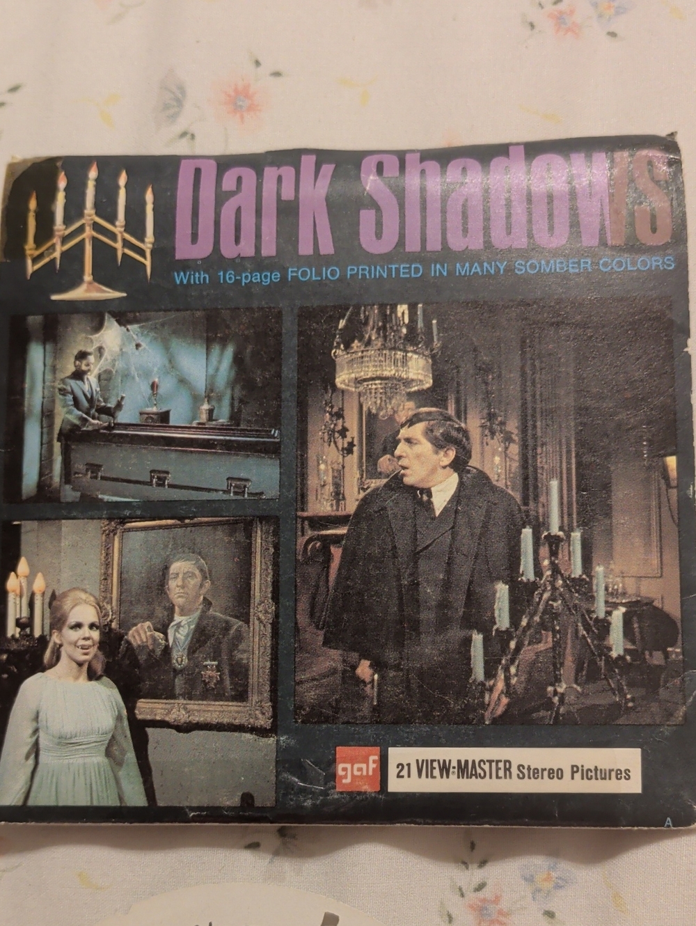 Vintage 1968 Dark Shadows Gaf Viewmaster Pack B503